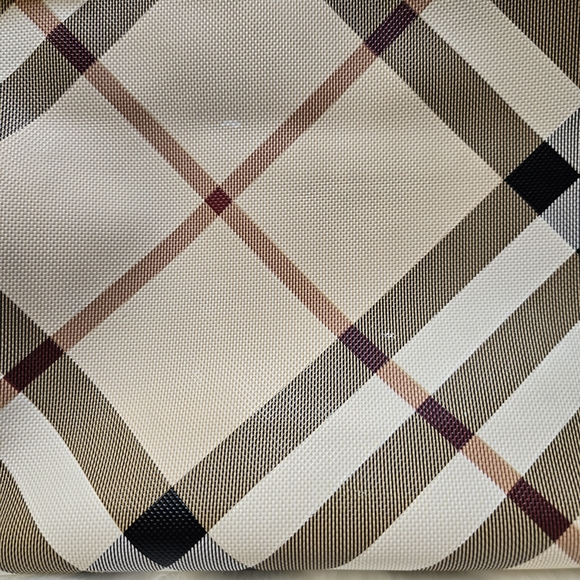 Burberry Nova Check Tote - Authentic Y2K Goals - Cream w Black. Timeless Luxury - Picture 3 of 14